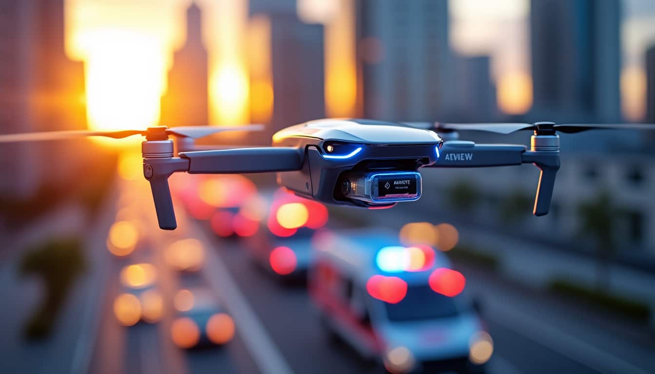 découvrez comment les drones révolutionnent la livraison médicale d'urgence en apportant rapidement des antidotes vitaux pour sauver des vies.