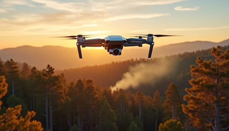 découvrez comment la surveillance de périmètre par drone révolutionne la détection précoce des départs de feu pour protéger vos biens et l'environnement.