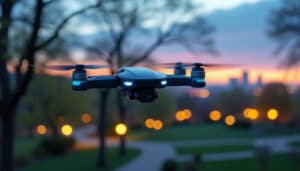 découvrez comment les hélices silencieuses permettent à votre drone mini de voler discrètement, parfait pour les prises de vue en toute discrétion et une expérience de vol paisible.