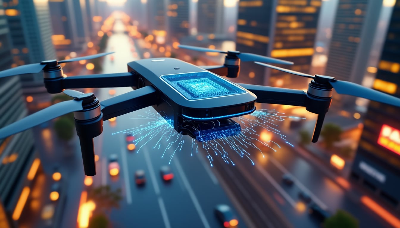 découvrez comment la puce nvidia jetson révolutionne le traitement de l'intelligence artificielle embarquée dans les drones autonomes pour des performances accrues et une navigation intelligente.