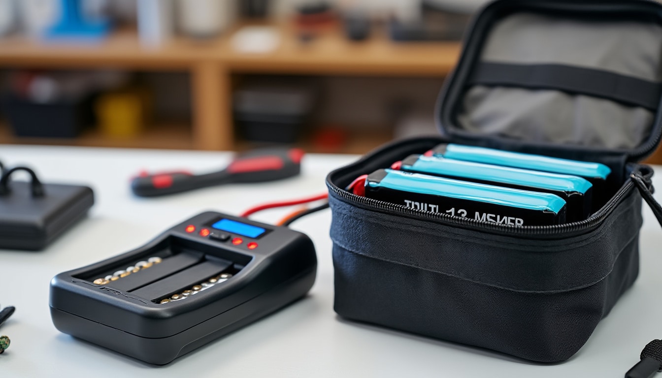découvrez pourquoi stocker vos batteries lipo à environ 50 % de charge aide à préserver leur durée de vie et à réduire les risques.